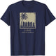 Surfing Surfboard J BAY T-Shirt - T-Shirt | Navy