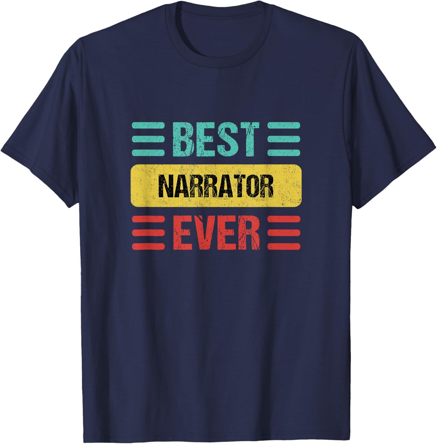 Narrator T-Shirt - T-Shirt | Navy