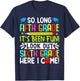 So Long Fifth Grade grade Its Been Fun Look Out Sixth Grade T-Shirt - T-Shirt | Navy