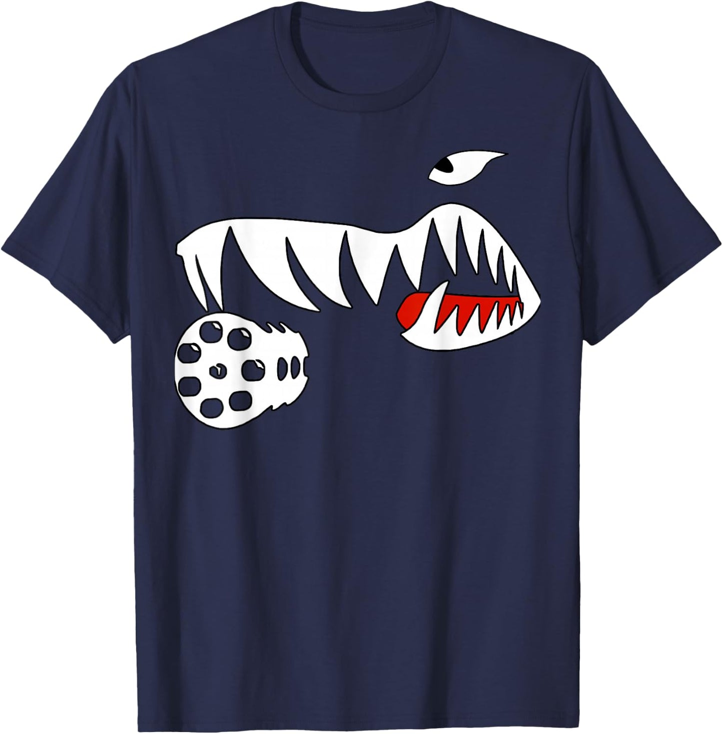 A-10 Hog Warthog Fighter Jet BRRRT for USAF Pilot, Vet, Crew T-Shirt - T-Shirt | Navy