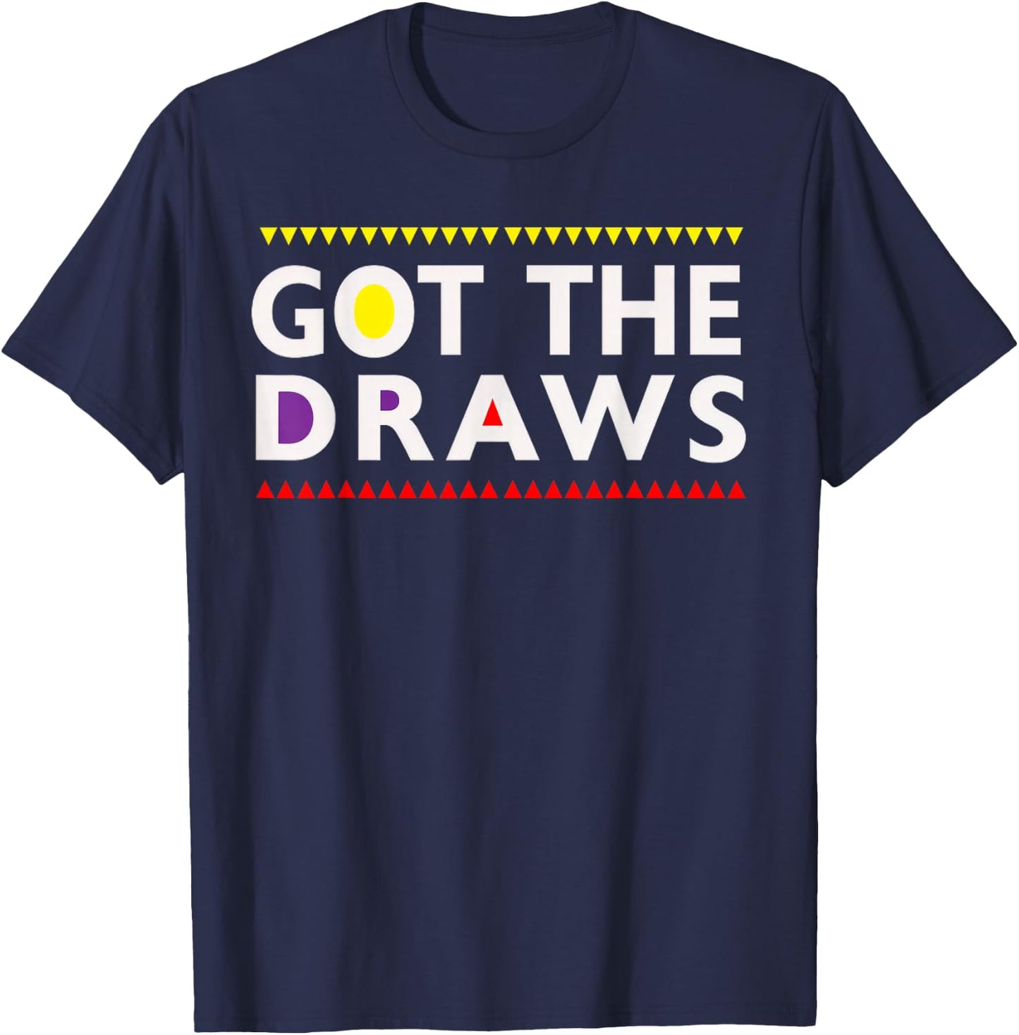 Martin Got The Draws T-Shirt - T-Shirt | Navy