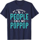 My Favorite People Call Me PopPop Vintage Funny PopPop Fathe T-Shirt - T-Shirt | Navy