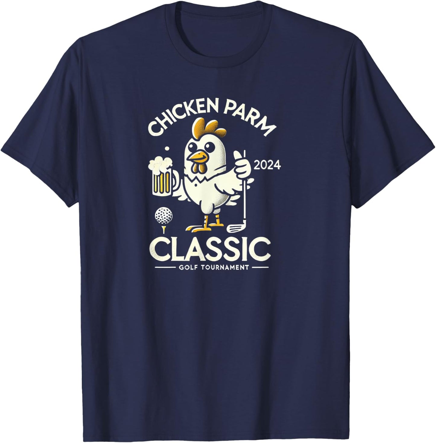 Chicken Parm Classic T-Shirt - T-Shirt | Navy