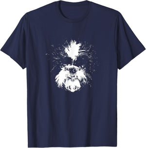 Shih Tzu Little Lion Sketch Asian Toy Dog Breed Shih Tzus T-Shirt - T-Shirt | Navy