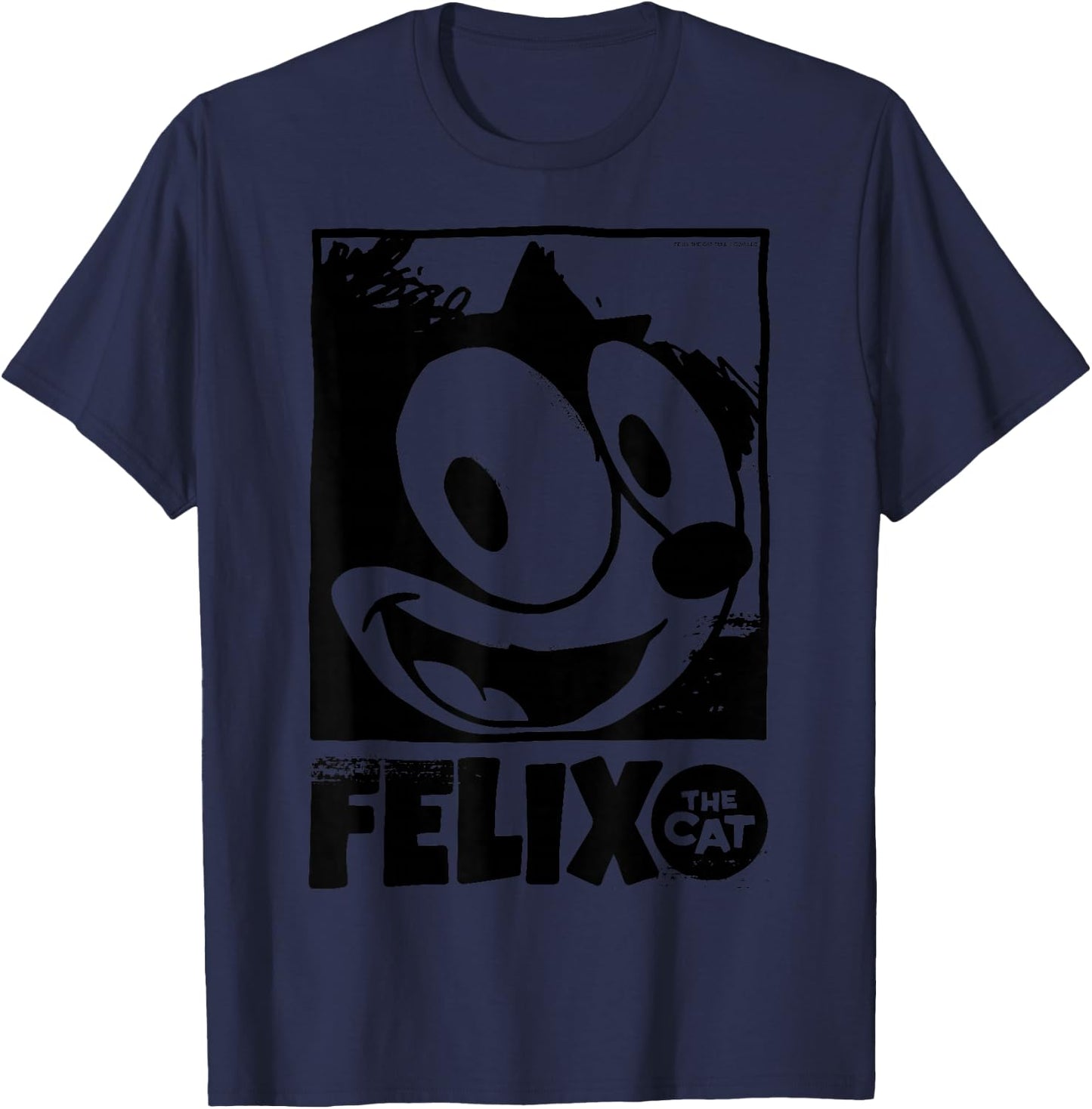 Felix The Cat Portrait T-Shirt - T-Shirt | Navy