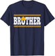 Funny Brother Construction Excavator Kids Boy Family Set T-Shirt - T-Shirt | Navy
