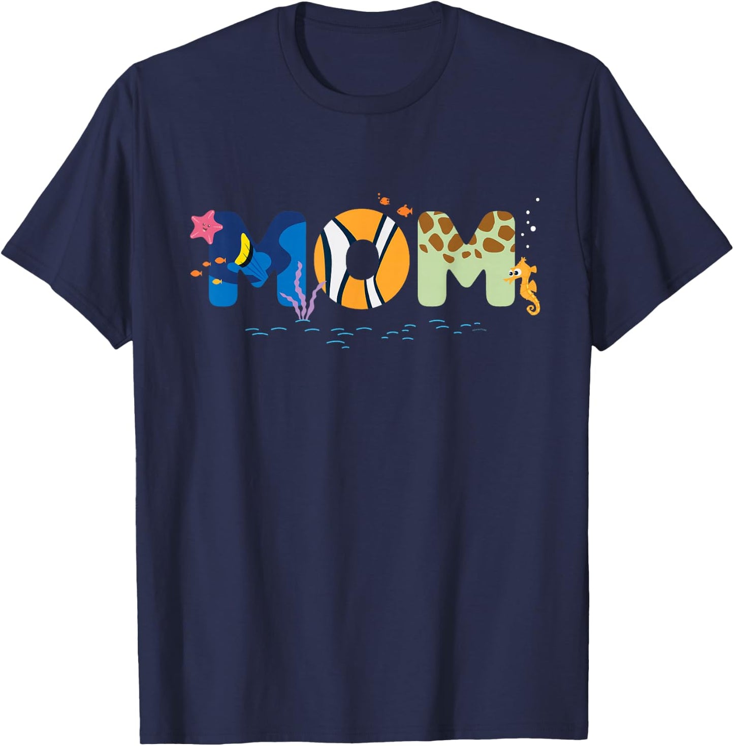 Disney and Pixar’s Finding Nemo Mom Mother’s Day Birthday T-Shirt - T-Shirt | Navy