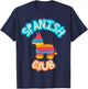 Spanish Club Colorful Pinata - Funny Spanish Mexican T-Shirt - T-Shirt | Navy