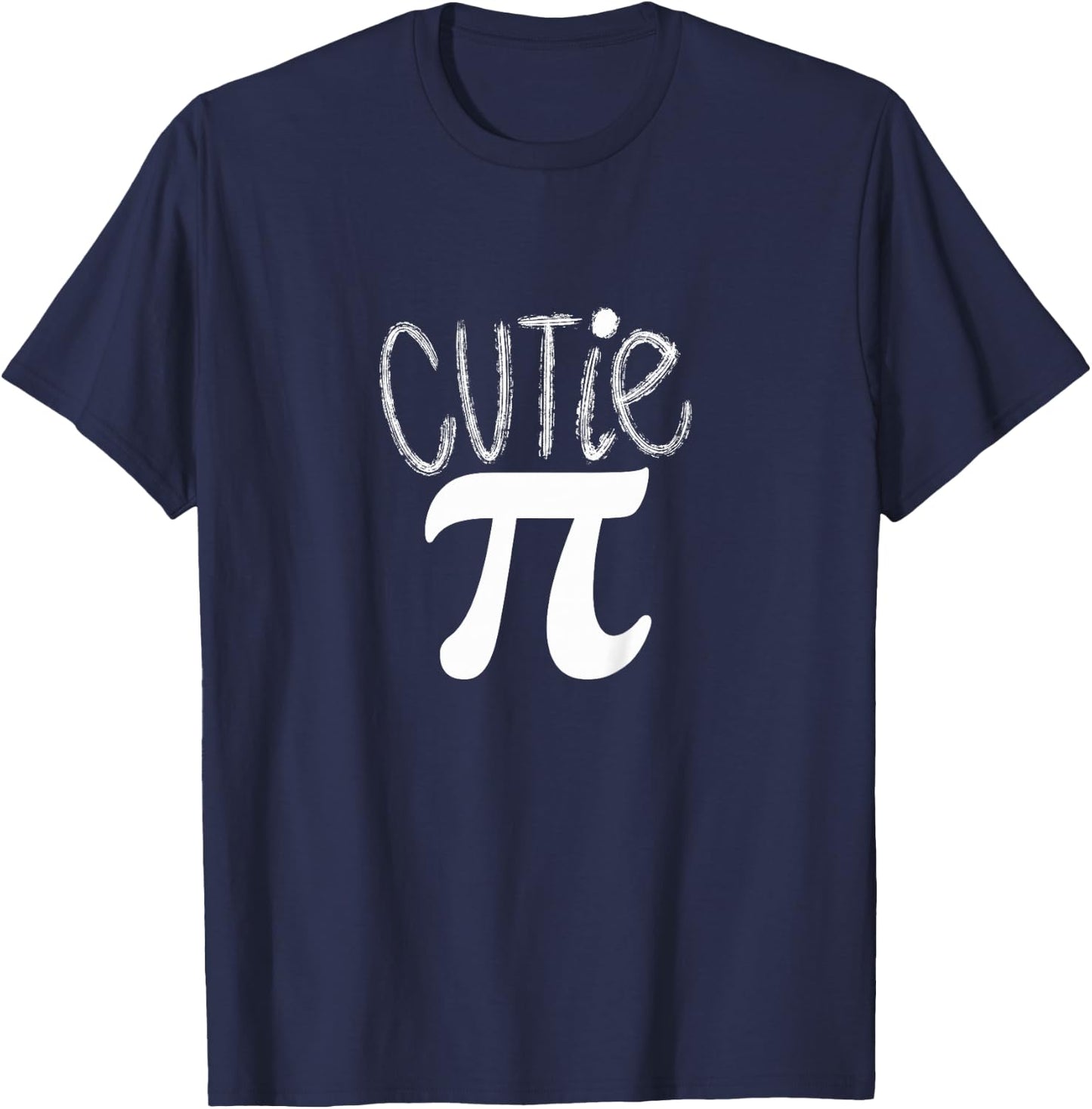 Kids Cutie Pi Math Pun Cutie Pie Toddler Kids Shirt for Pi Day T-Shirt - T-Shirt | Navy