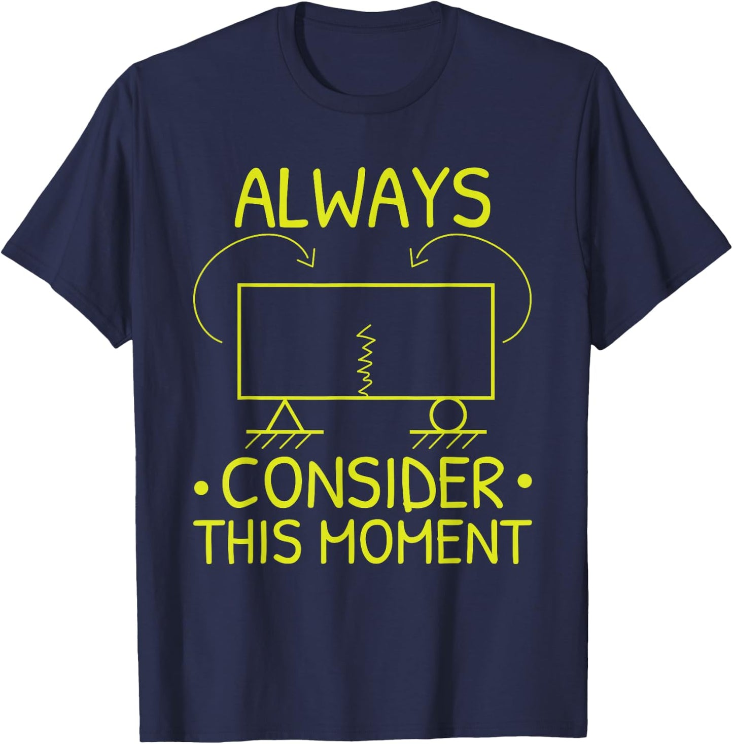 Civil Engineer Job Profession Civil Engineering T-Shirt - T-Shirt | Navy