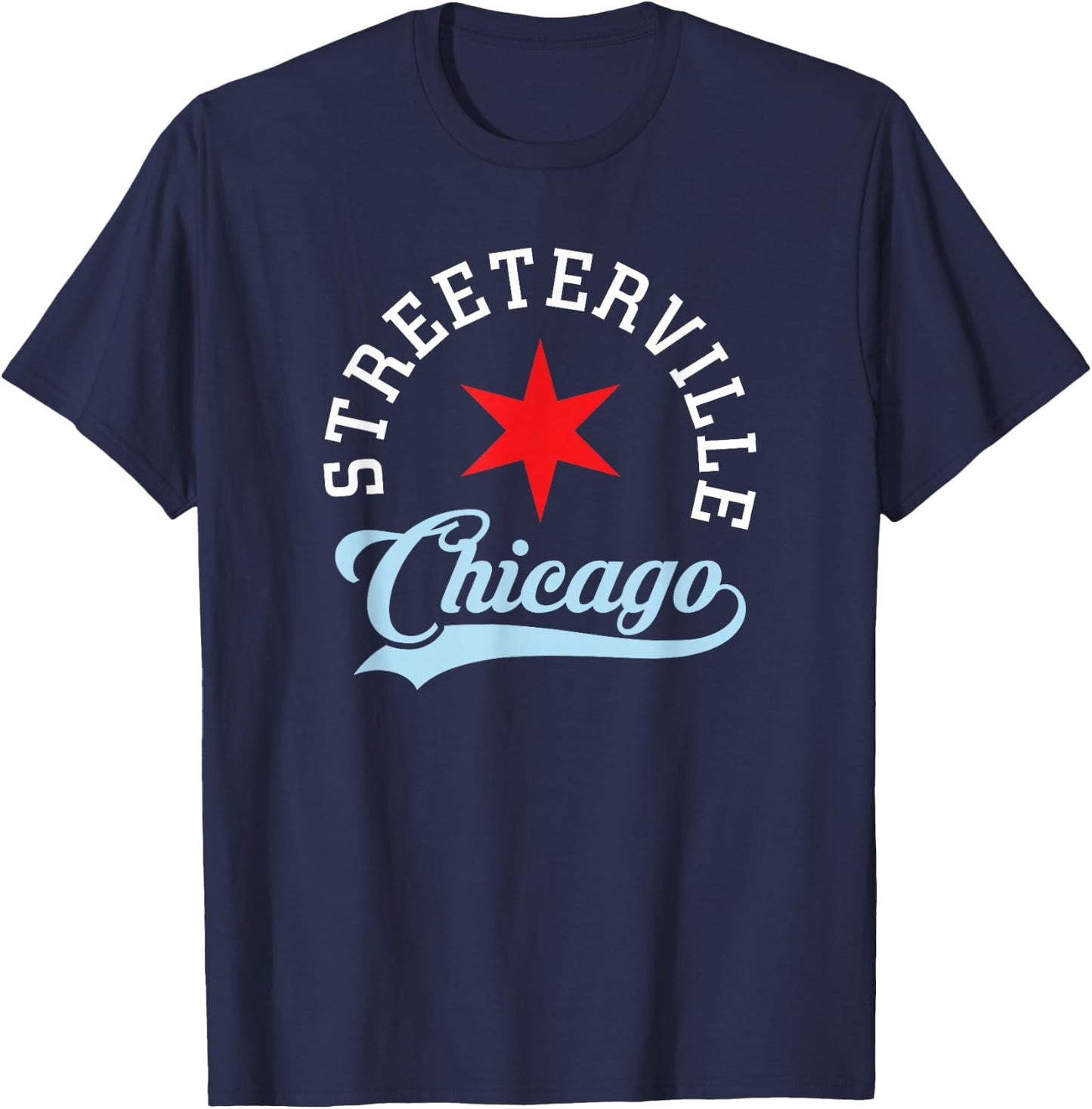 Streeterville Chicago T-Shirt - T-Shirt | Navy