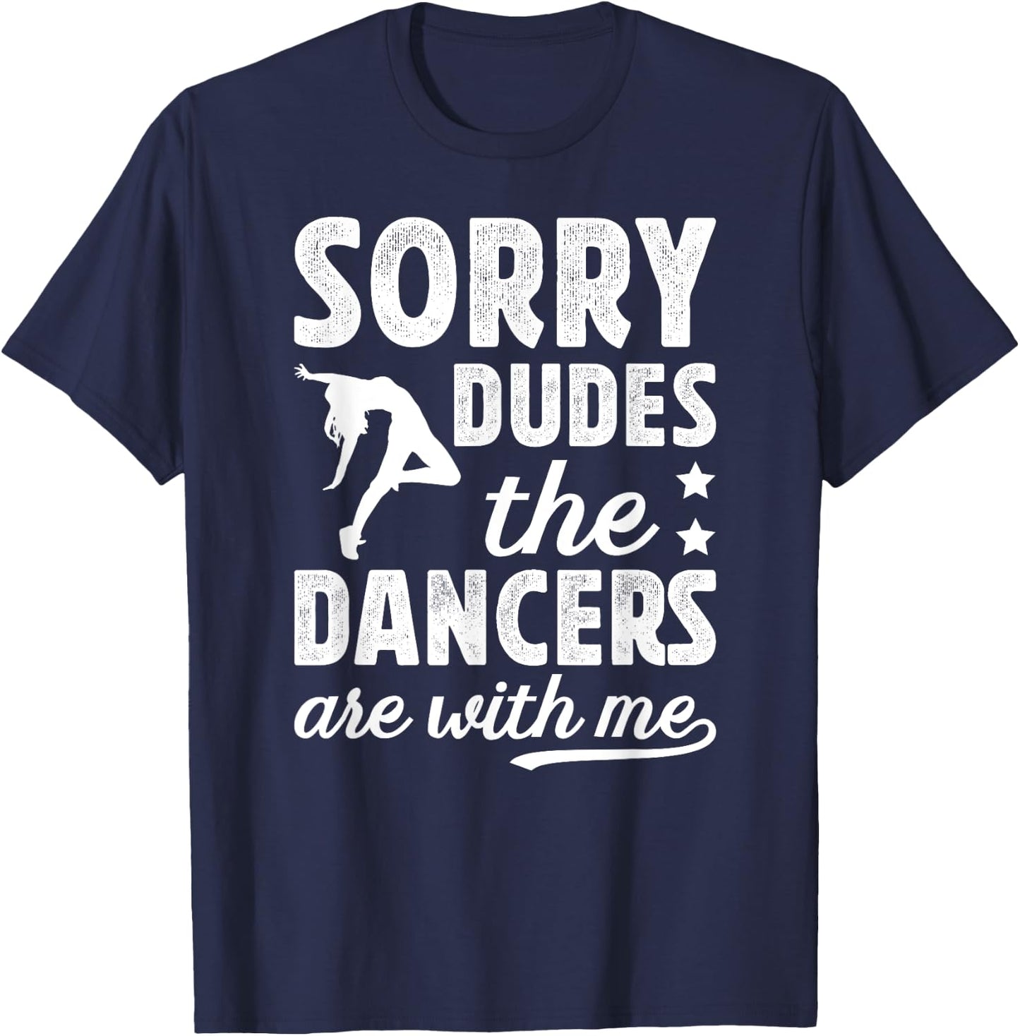 Dance Brother Of A Dancer Brother Funny Dance Bro T-Shirt - T-Shirt | Navy