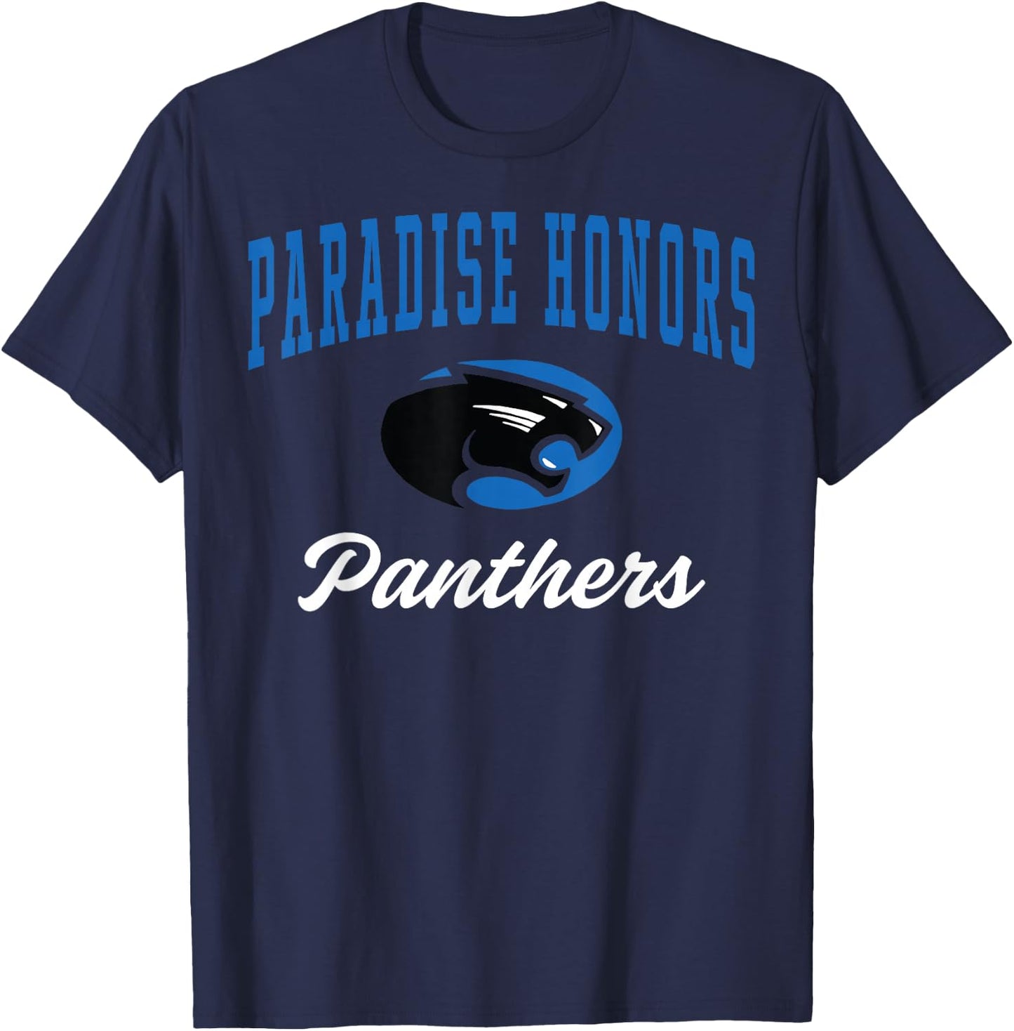 Paradise Honors High School Panthers C3 T-Shirt - T-Shirt | Navy