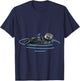 Sea Otter T Shirt - Marine Mammal T-Shirt - T-Shirt | Navy