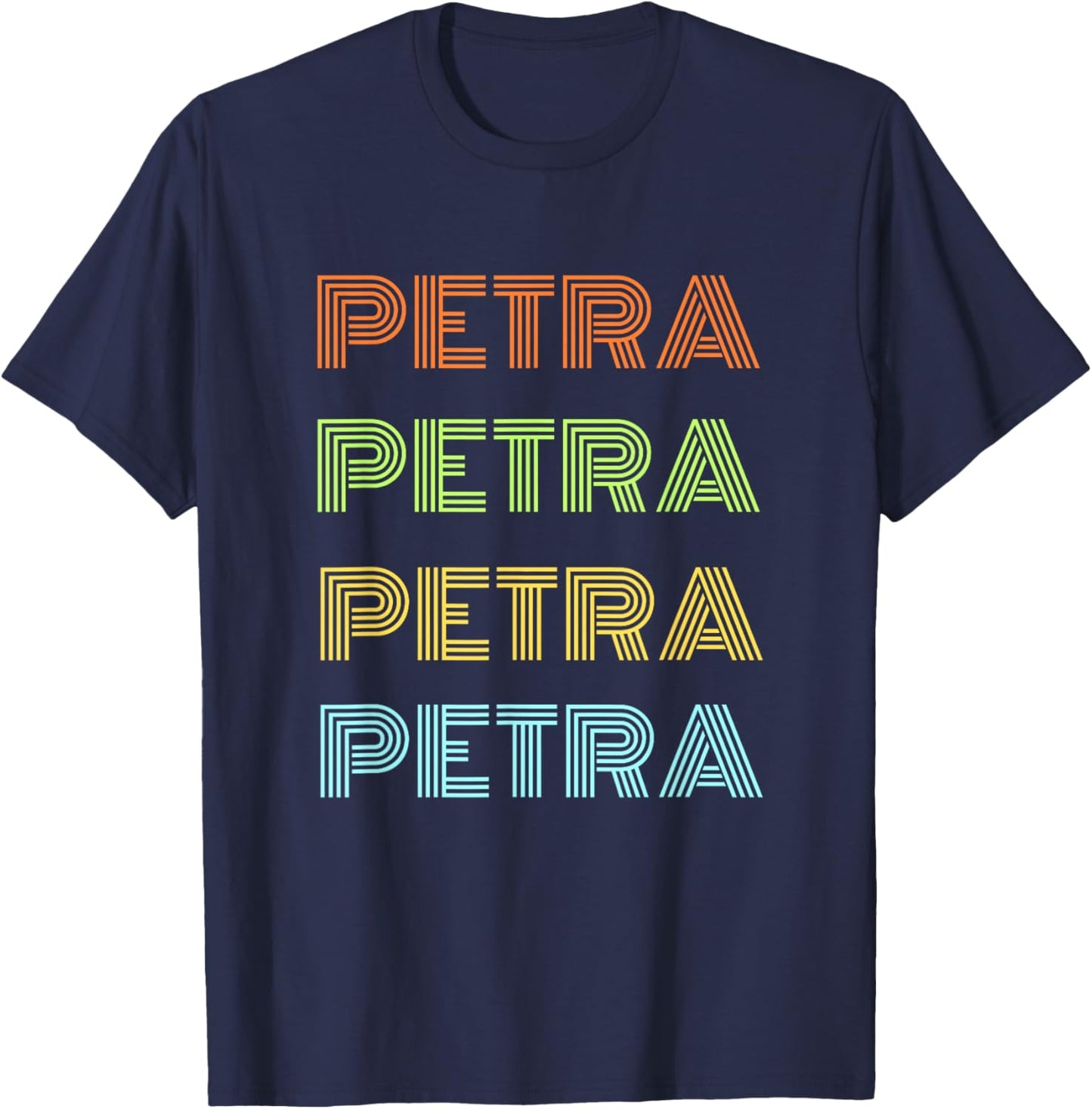 I love my girl Petra classic Petra T-Shirt - T-Shirt | Navy