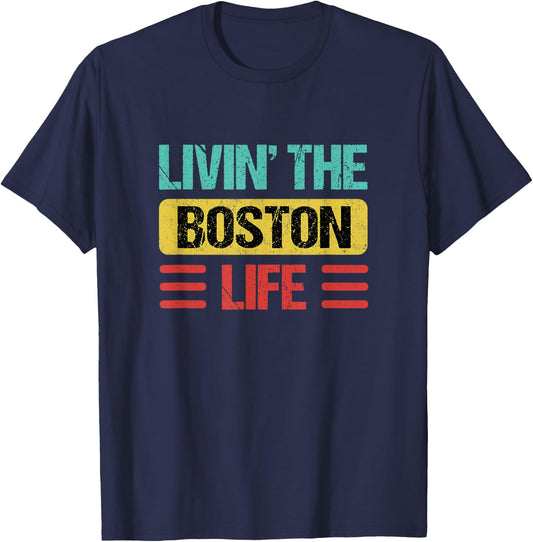 Boston T-Shirt - T-Shirt | Navy