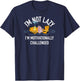 Garfield - I'm Not Lazy I'm Motivationally Challenged T-Shirt - T-Shirt | Navy