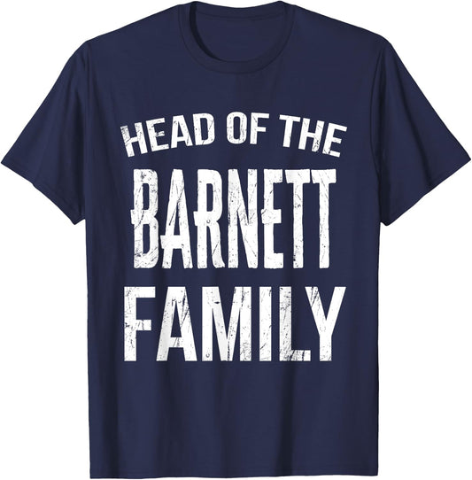 Head Of The Barnett Family Reunion T-Shirt - T-Shirt | Navy