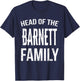 Head Of The Barnett Family Reunion T-Shirt - T-Shirt | Navy