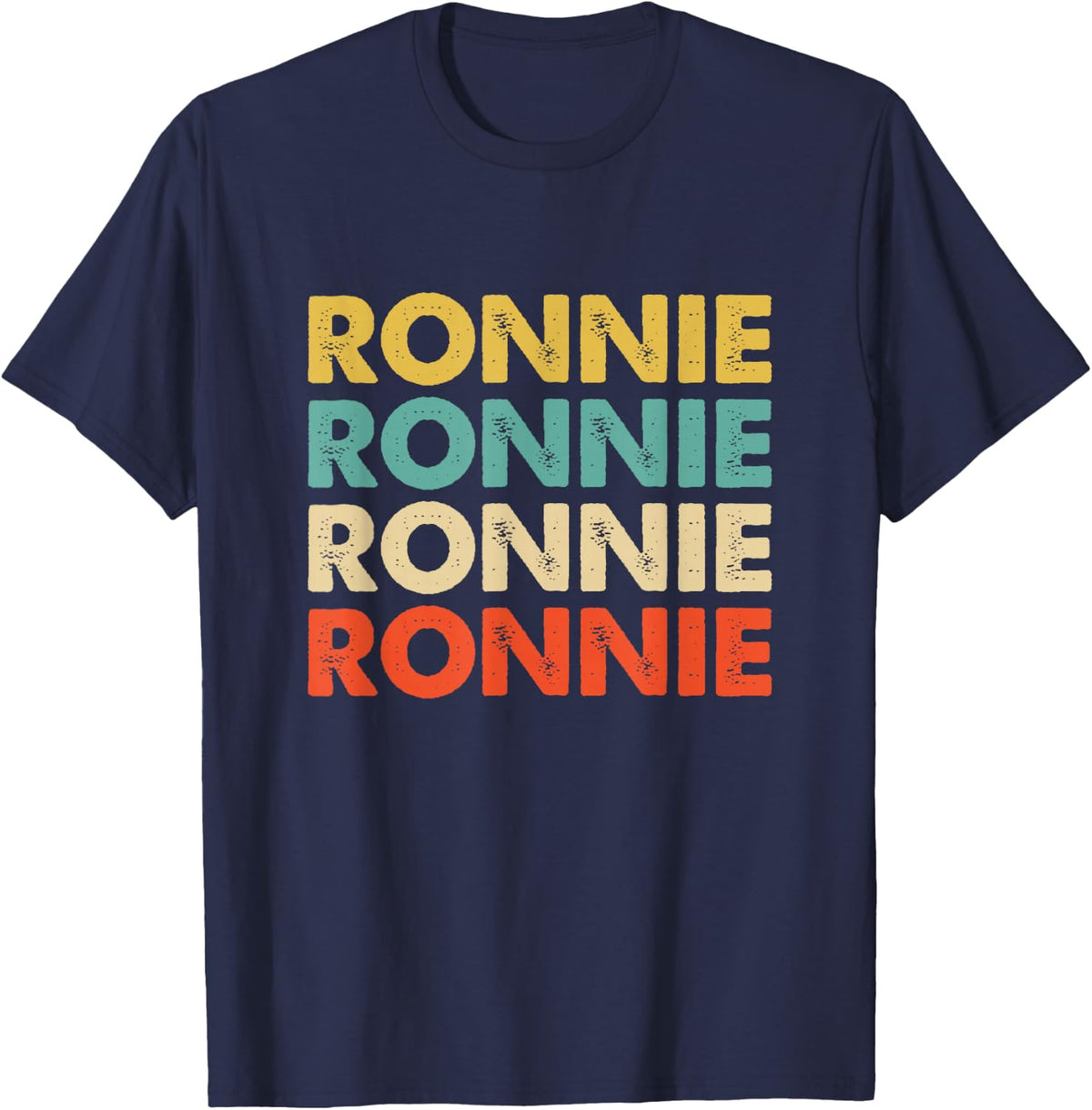 Ronnie Name T-Shirt - T-Shirt | Navy