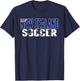 New Zealand Soccer Lovers Jersey - New Zealand Football Fans T-Shirt - T-Shirt | Navy