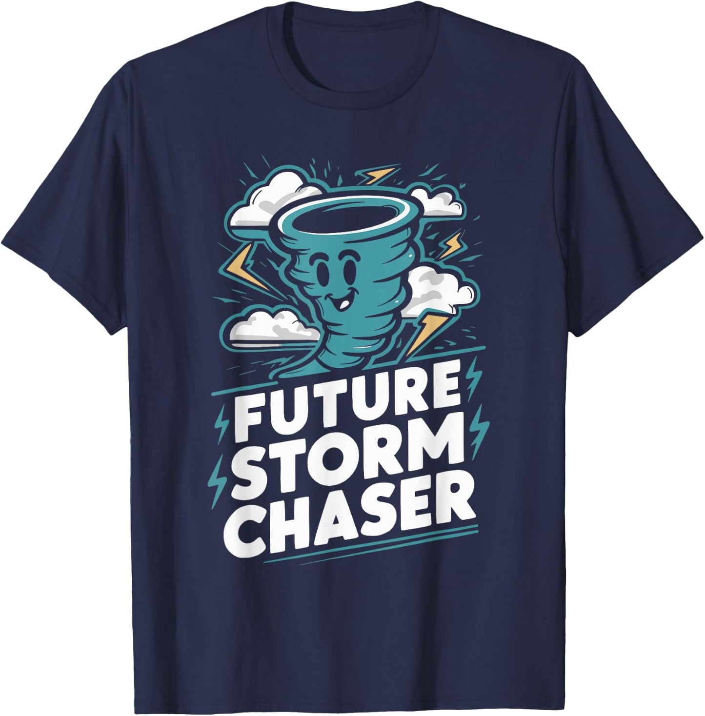 Future Storm Chaser T-Shirt - T-Shirt | Navy