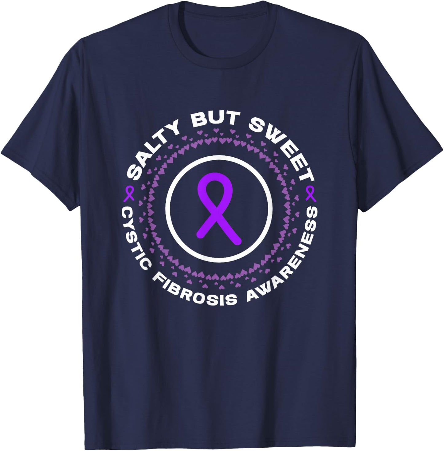 Cystic Fibrosis T-Shirt - T-Shirt | Navy