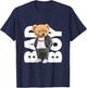 Bad Boy Shirt, Funny Teddy Bear Graphic Design Style Fun T-Shirt - T-Shirt | Navy