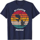 #1 Fishing Mentor Graphic Fisherman Fathers Day Gift T-Shirt - T-Shirt | Navy