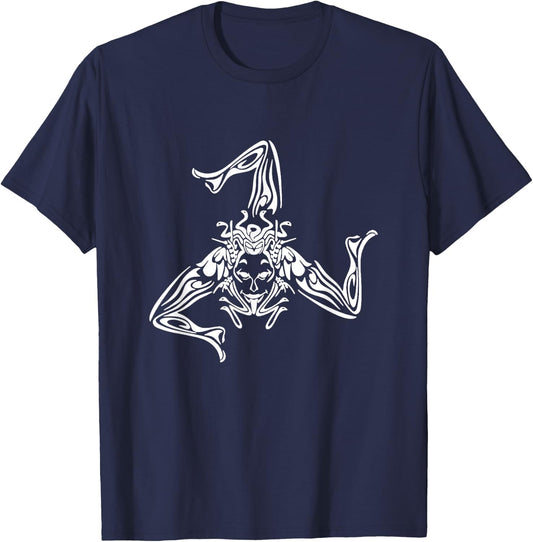 Sicilia Flag Sicily Palermo Italy T-Shirt - T-Shirt | Navy