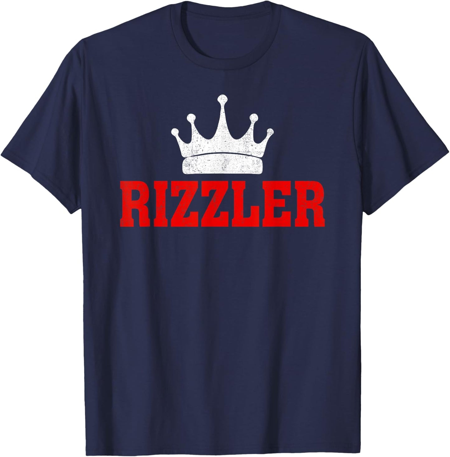 Rizzler W Rizz the Rizz God T-Shirt - T-Shirt | Navy