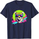Funny Retro Vintage 80s & Cheetah Lover T-Shirt - T-Shirt | Navy
