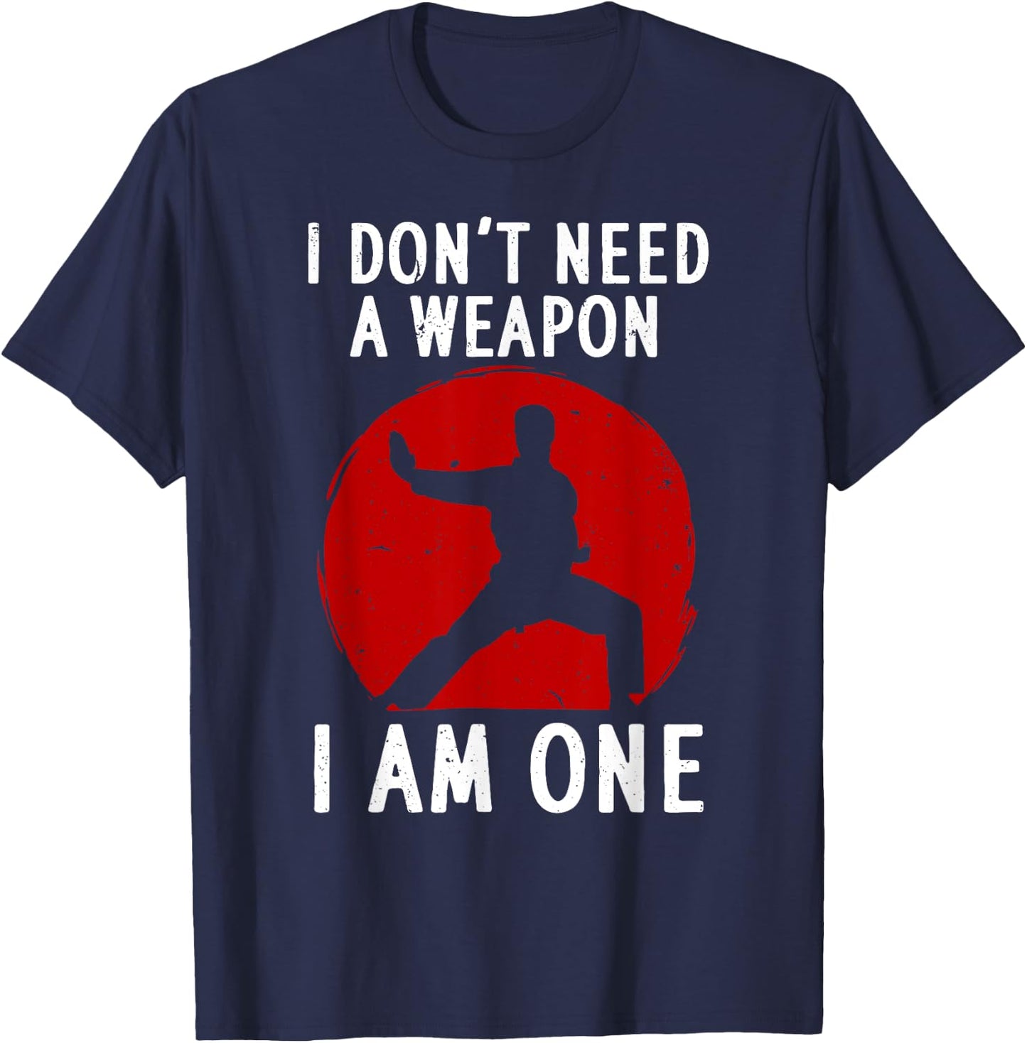 Funny Karate Women Karate Black Belt Martial Arts T-Shirt - T-Shirt | Navy