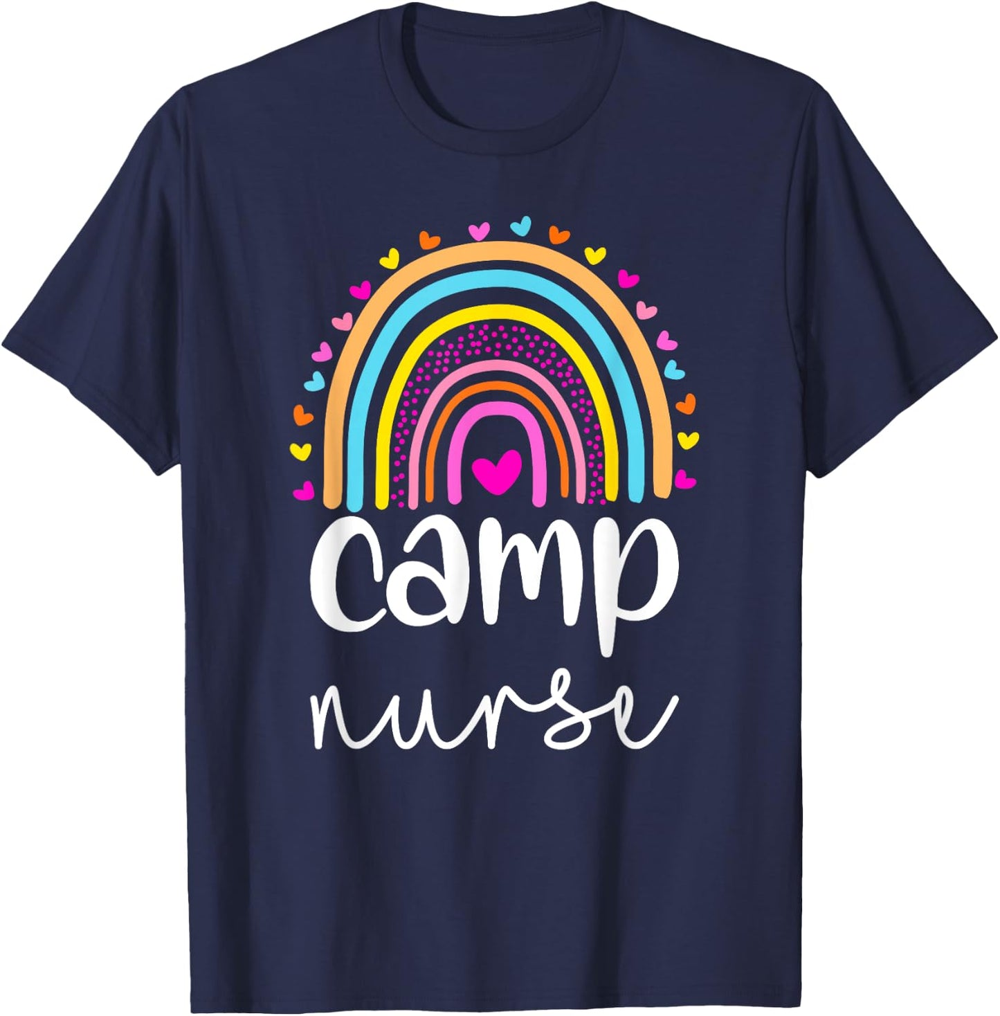 Camp Nurse Camp Nurse Nurses Day T-Shirt - T-Shirt | Navy