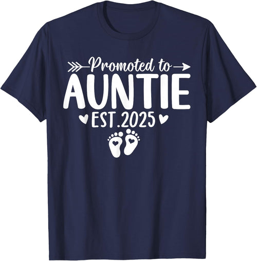 Promoted to Auntie Est 2025 Soon To Be New Aunt Baby Reveal