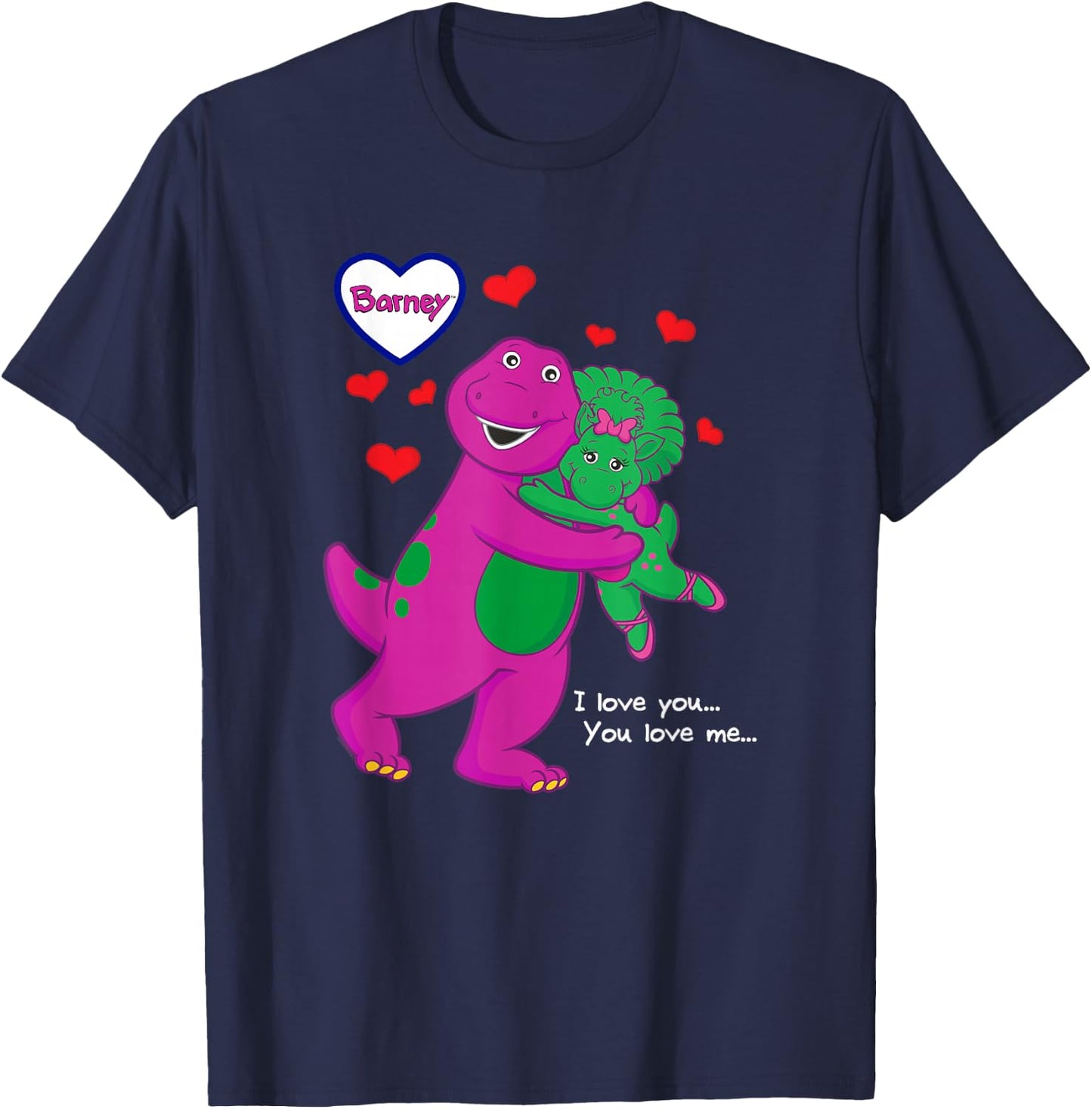 Barney - I Love You…You Love Me… T-Shirt - T-Shirt | Navy