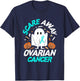 Halloween Ovarian Cancer Awareness T-Shirt - T-Shirt | Navy