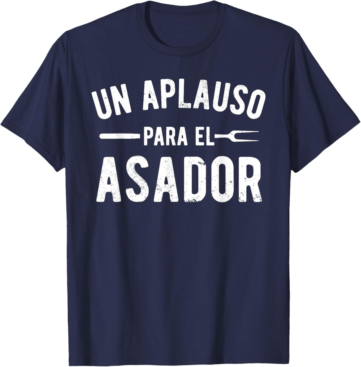 Un Aplauso Para El Asador Argentina Flag Argentinian Asado T-Shirt - T-Shirt | Navy