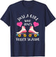 Just A Girl Who Loves Roller Skating 80s Roller Skater T-Shirt - T-Shirt | Navy