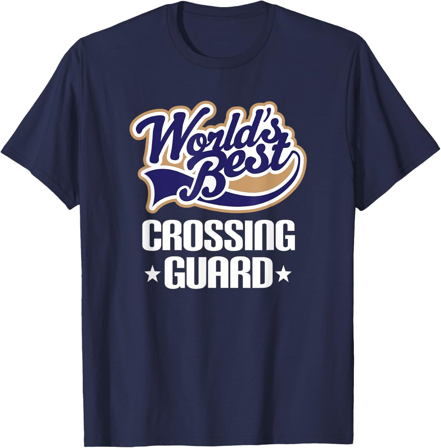 Crossing Guard Appreciation Gift T-Shirt - T-Shirt | Navy