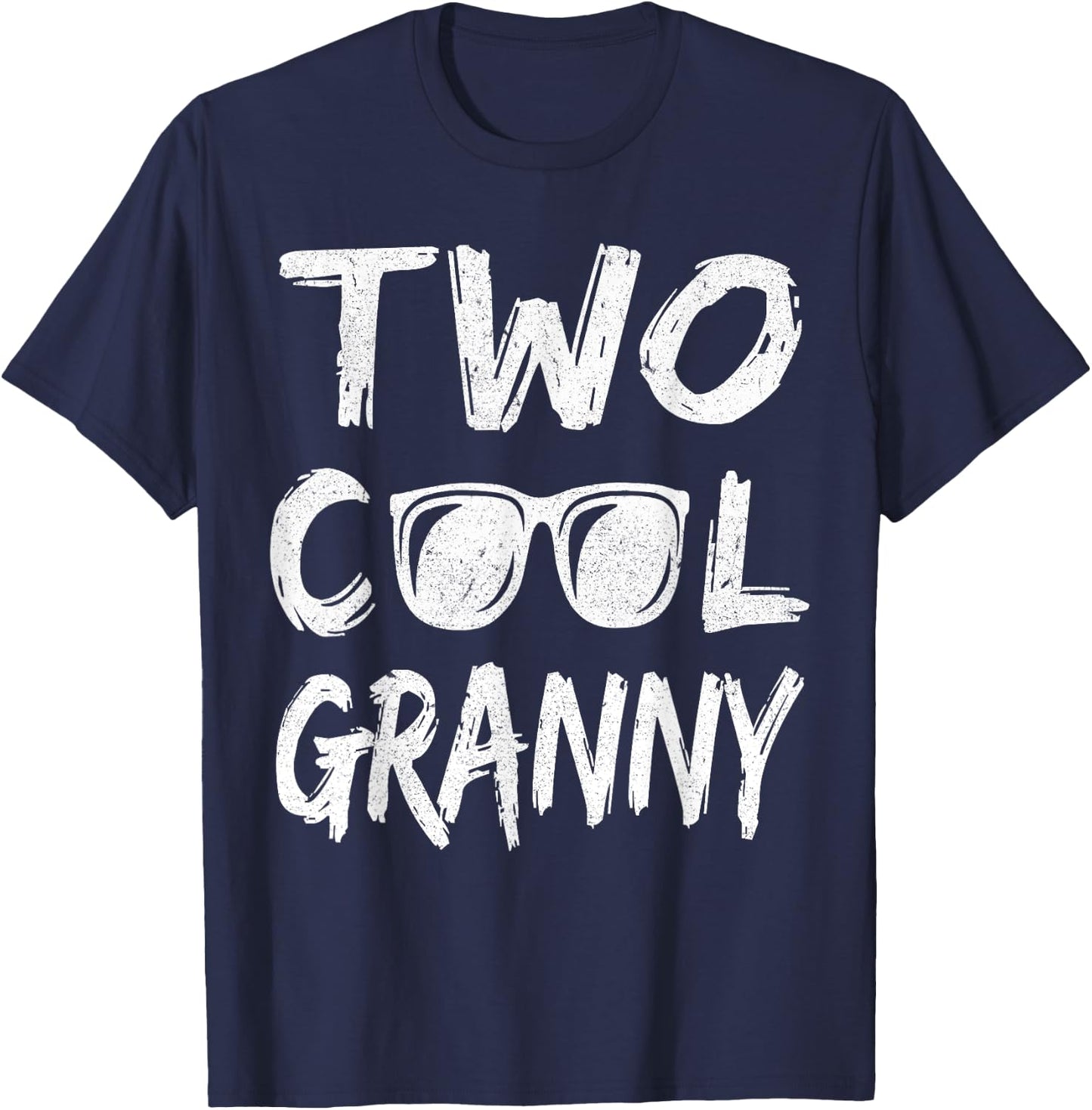 Granny Of The Birthday Boy Two Cool 2nd Bday Family Matching T-Shirt - T-Shirt | Navy