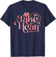 Take Heart For I Have Overcome - John 16:33 T-Shirt - T-Shirt | Navy