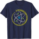 Math Geek Pi Day - Hey Teacher! Atom Pi Math Science STEM Gift 3.14 Pi Day T-Shirt - T-Shirt | Navy