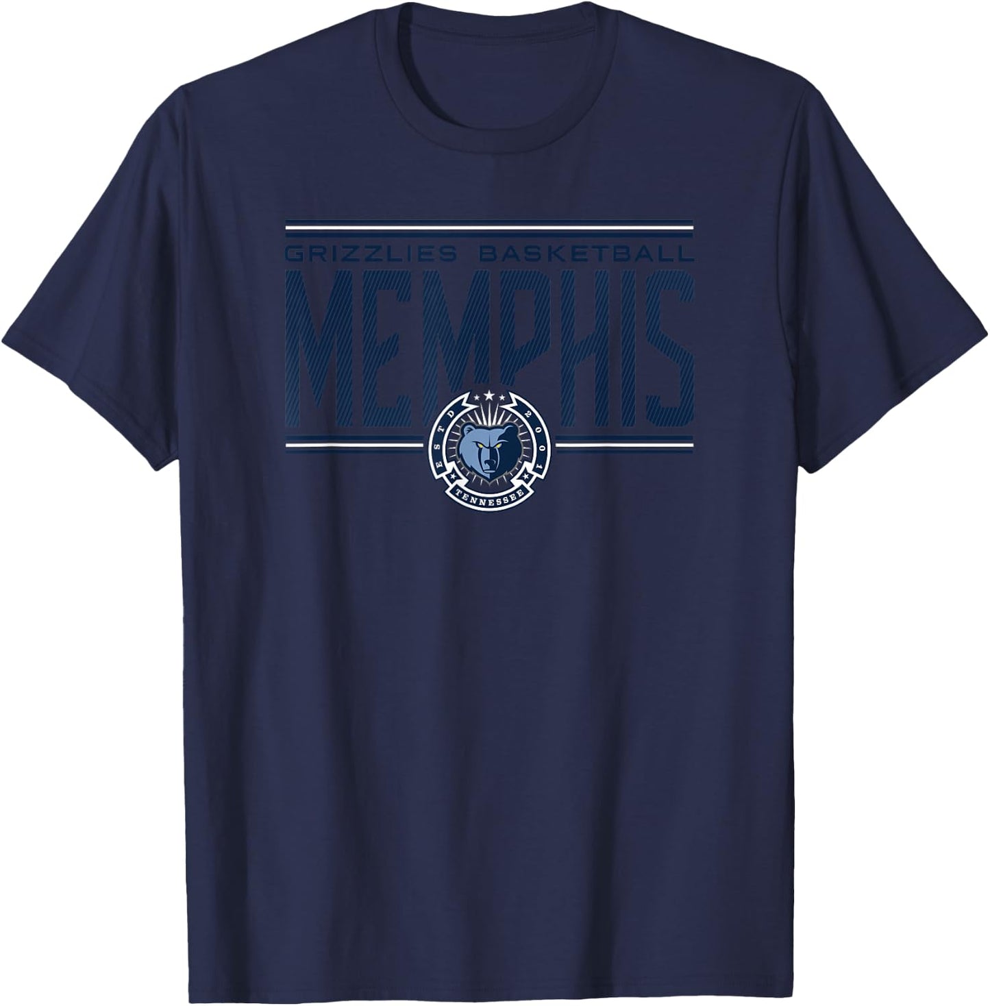 NBA Memphis Grizzlies City Pride T-Shirt - T-Shirt | Navy