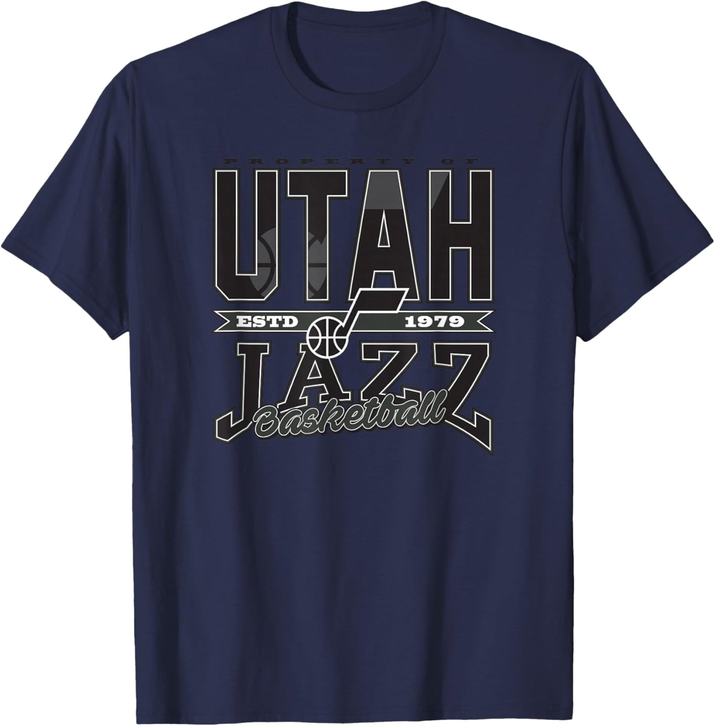 NBA Utah Jazz Nonstop Action T-Shirt - T-Shirt | Navy