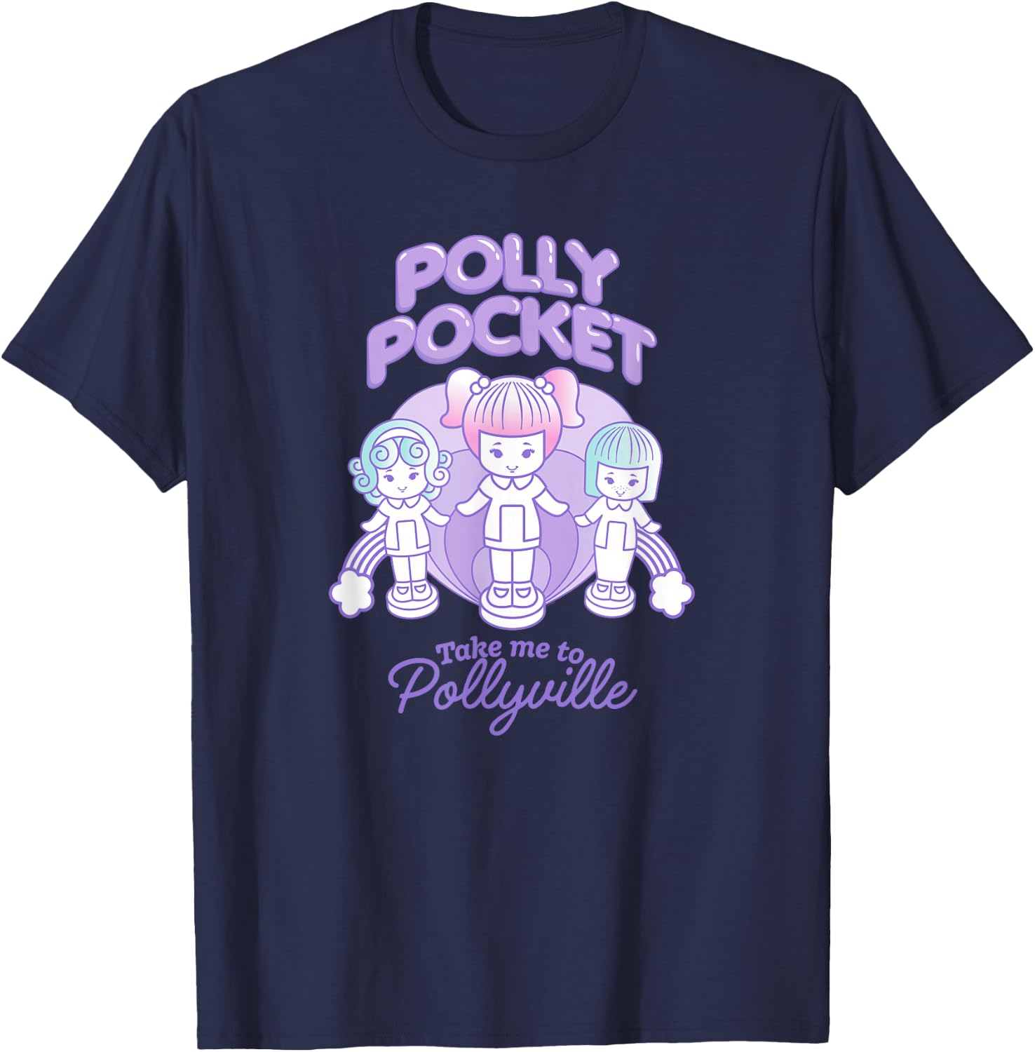 Polly Pocket - Take Me to Pollyville T-Shirt - T-Shirt | Navy