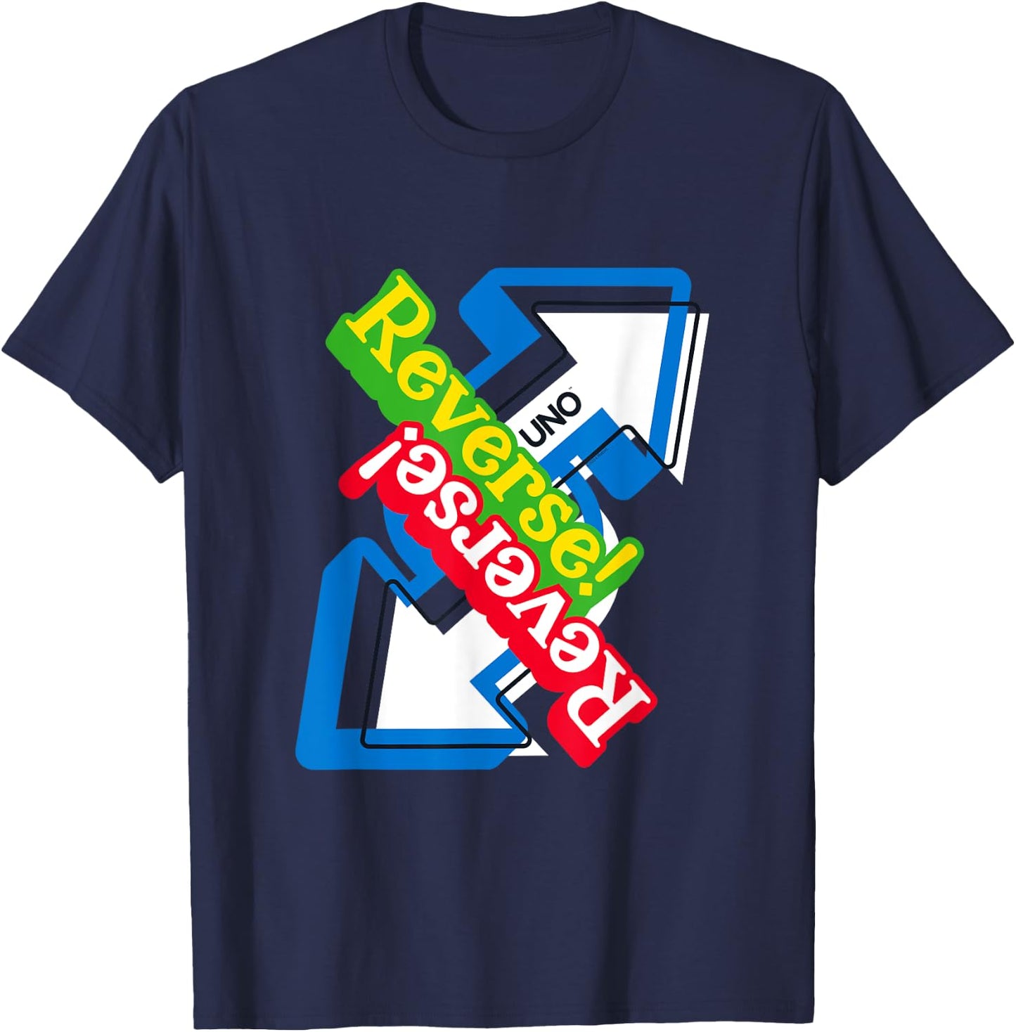 UNO - Reverse! T-Shirt - T-Shirt | Navy