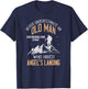 An Old Man Who Hiked Angel's Landing Zion National Park T-Shirt - T-Shirt | Navy