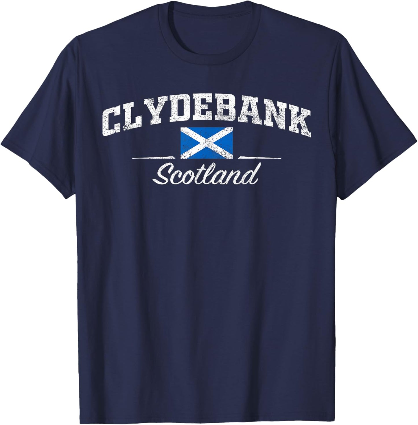 Clydebank Scotland T-Shirt - T-Shirt | Navy