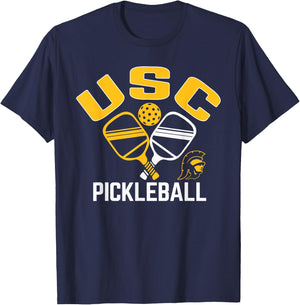 USC Trojans Pickleball Officially Licensed T-Shirt - T-Shirt | Navy